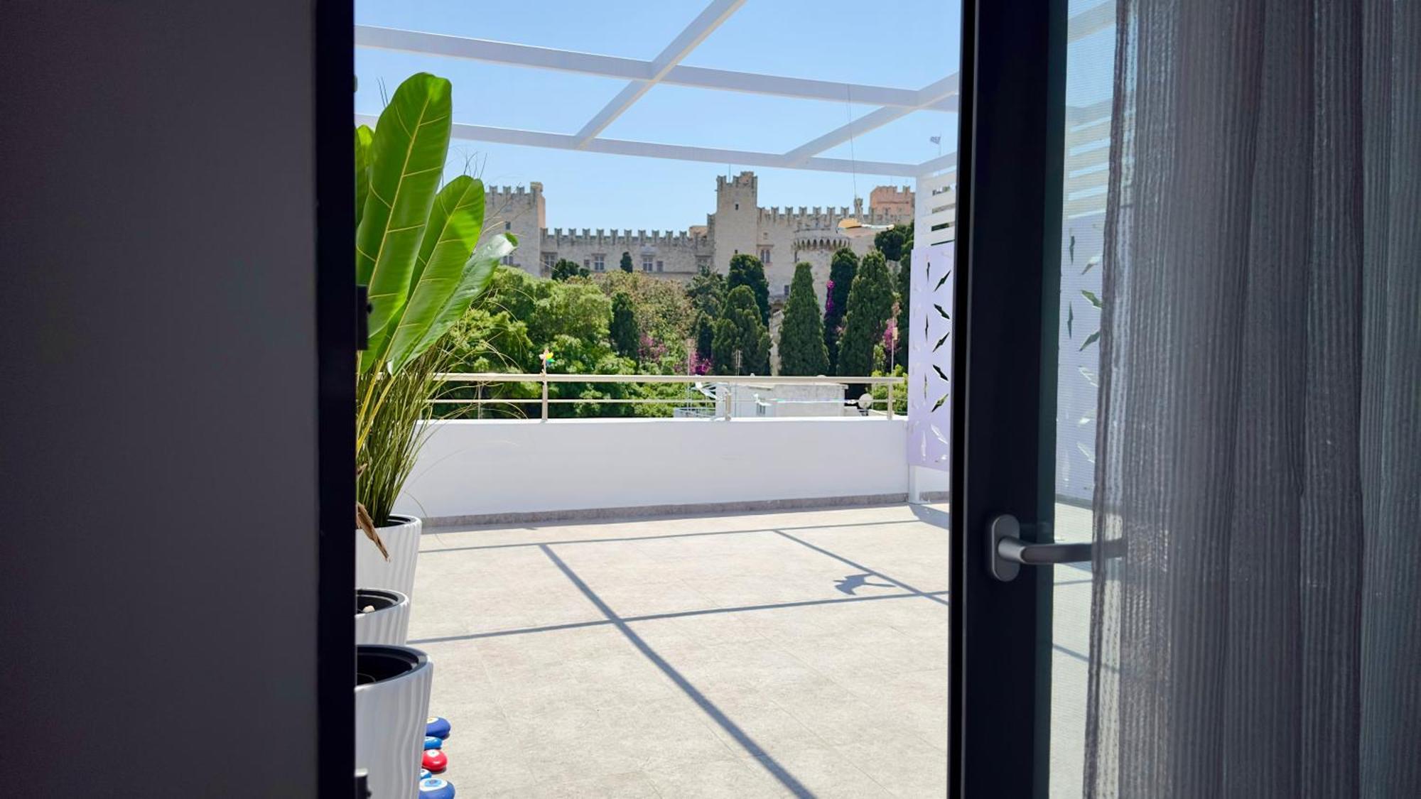 Castelo View Luxury Apt Rhodes City Exterior foto