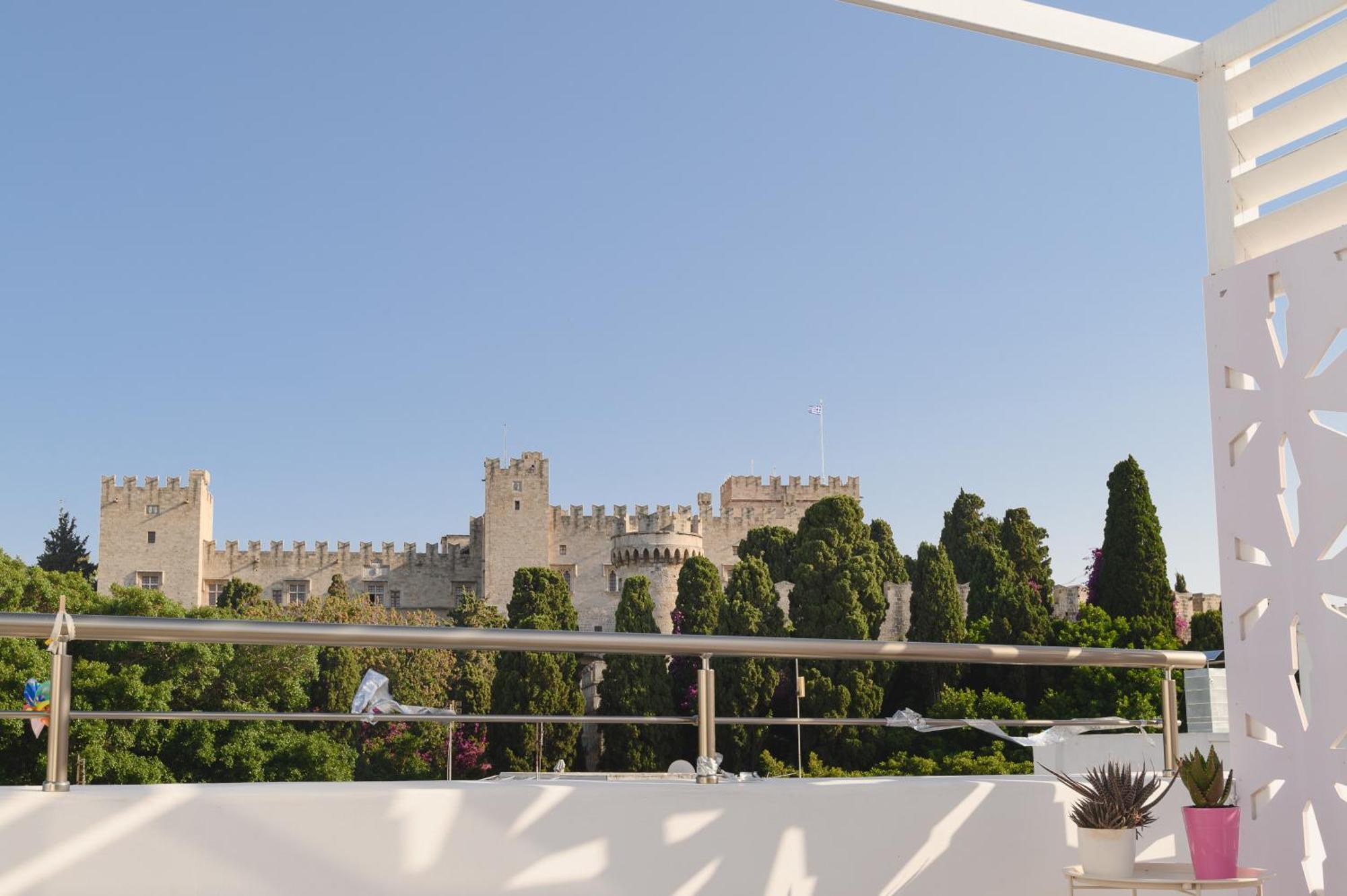 Castelo View Luxury Apt Rhodes City Exterior foto